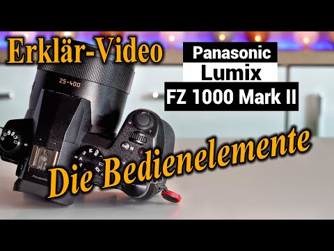 Panasonic Lumix FZ1000 Mark 2 | The bridge camera's controls shown and explained