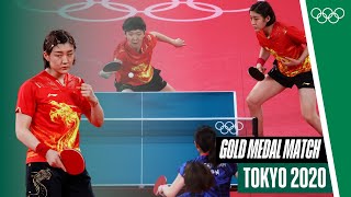 🇨🇳 vs. 🇯🇵 | Women's Team Table Tennis | Full Gold Medal Match | Tokyo 2020