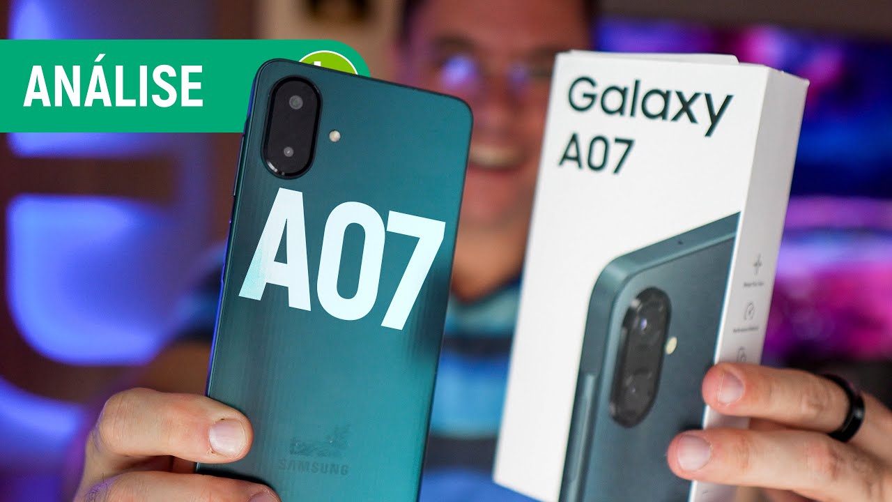 Miniatura da avaliação em vídeo de Smartphone Samsung Galaxy A07 4G 256GB 8GB RAM Preto