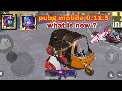 Pubg mobile new update 0.11.5 let's check what is new ? Added in this update