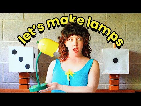 THRIFT FLIP: let’s DIY trendy lamps because I have no self control 🎲🌷☀️ aesthetic home decor