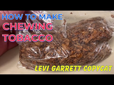 HOW TO MAKE CHEWING TOBACCO (Levi Garrett Copycat!)