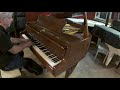 Stunning petite - baby grand piano by Zimmermann
