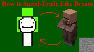 How to Speed-Trade With Villagers (Trade Like Dream)