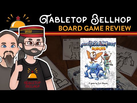 MonsDRAWsity Robots Review, More than just some new robot cards for the monster drawing party game
