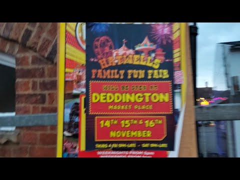 Deddington 2024 Vlog. Hatwells funfair Oxfordshire
