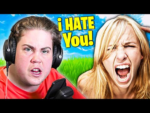 Pretending to be His Mom in Fortnite! (RAGE)