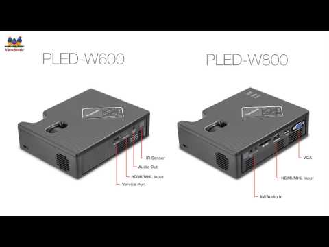 ViewSonic Projektor PLED-W600