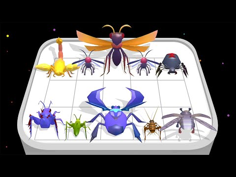 MERGE INSECT 3D - Insect Fusion Merge Battle (Part 02)