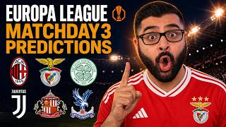 Europa League Predictions | *MATCHWEEK 3* 2026/2027