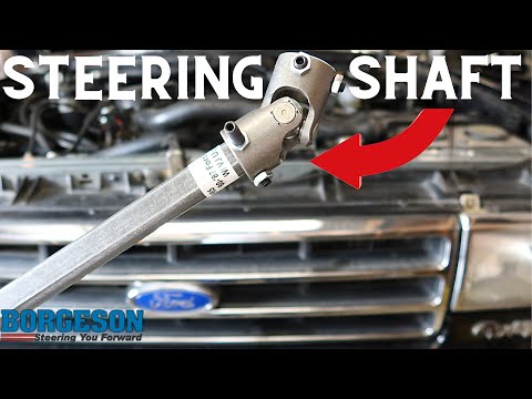 Install Borgeson Steering Shaft | 1980-1996 Ford Bronco F-150 | Bronco Restoration