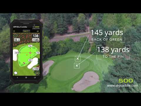 SkyCaddie SX500 3rd Hole Woburn Golf Course