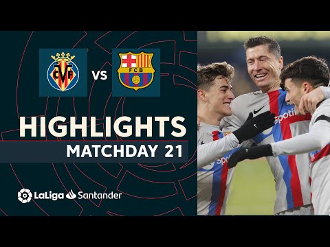 Resumen de Villarreal CF vs FC Barcelona (0-1)