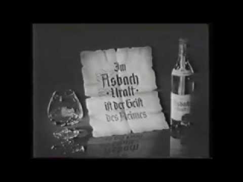 Alte Werbung Asbach-Uralt um 1959