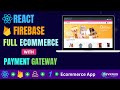 Build Ecommerce App With React And Firebase React Ecommerce App React Projects For Beginners