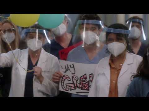 Grey's anatomy 17x15 Meredith ditch her clap out