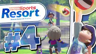 めっちゃ楽しい！バレーでスパイク打ちまくれー！『Nintendo Switch Sports Resort』を実況プレイ #4