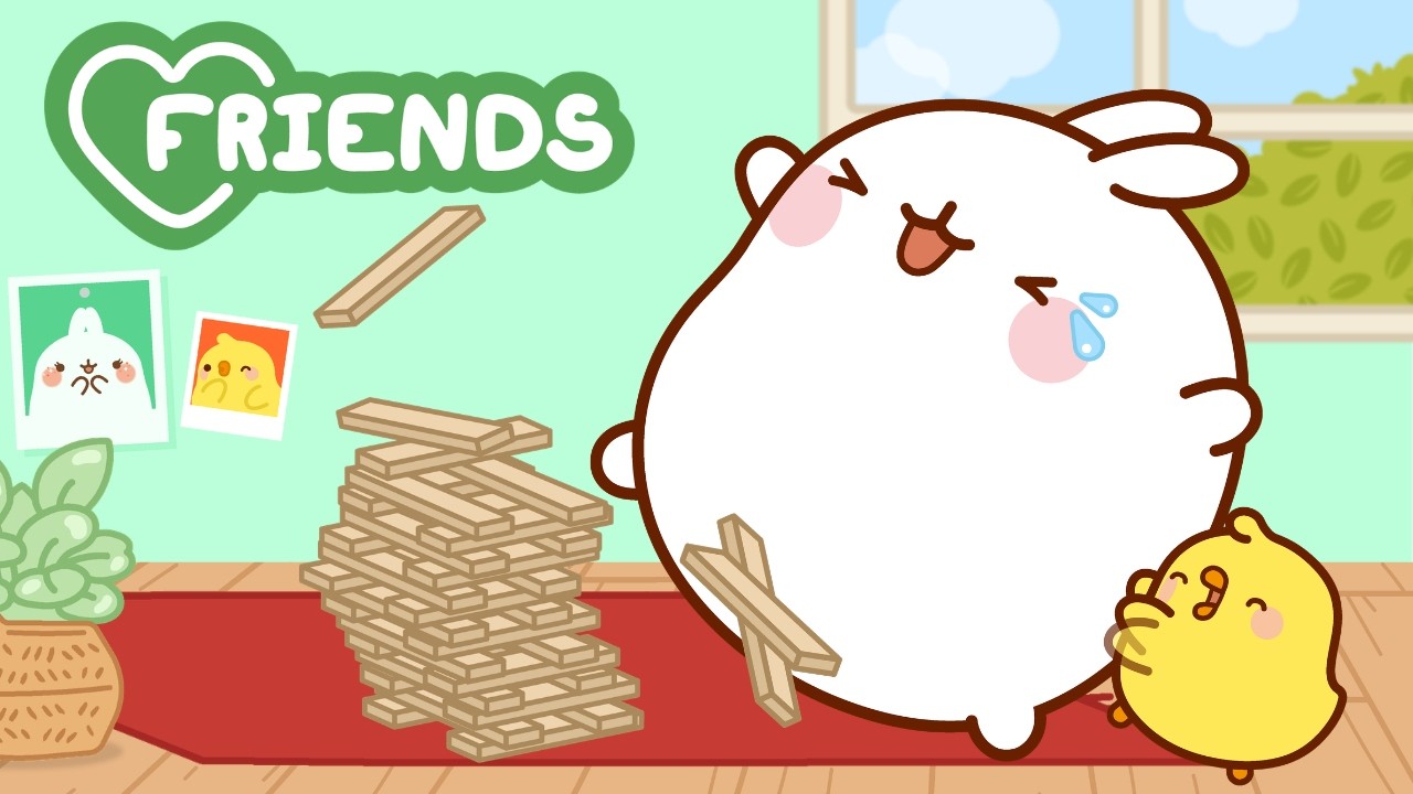 Best Activities with Your Best Friend! 💛 Molang & Piu Piu Fun Time