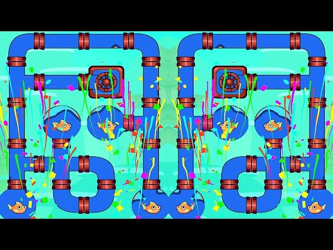 Save the Fish Game || Pull the Pin || All Levels 1101-1110 fishdom ##104