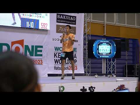 Motty Kendama World Cup 2023 Finals Run - 2nd Place