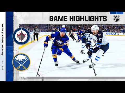 Jets @ Sabres 1/12 | NHL Highlights 2023