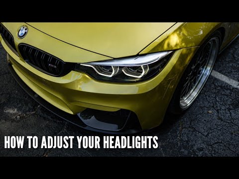 How To Adjust BMW Headlights? | How To Raise Your Headlights ?