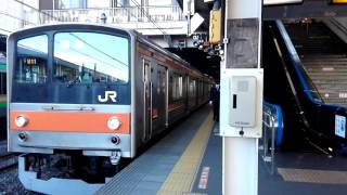 【投稿動画を間違えていました】武蔵野線 205系M11編成 回送列車大宮発車