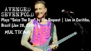 Download lagu Avenged Sevenfold Plays “Seize The Day” by Fan Request | Live in Curitiba, Brazil (Jan 28, 2026) mp3