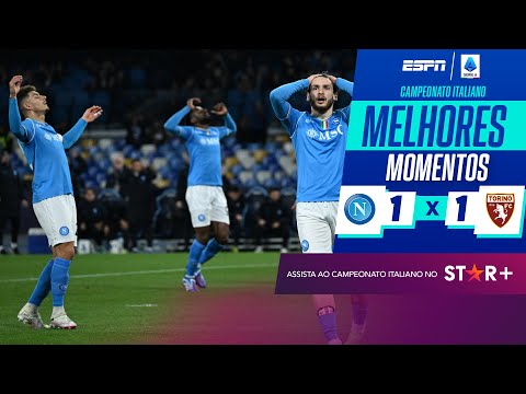 Gols e lances de Napoli x Torino