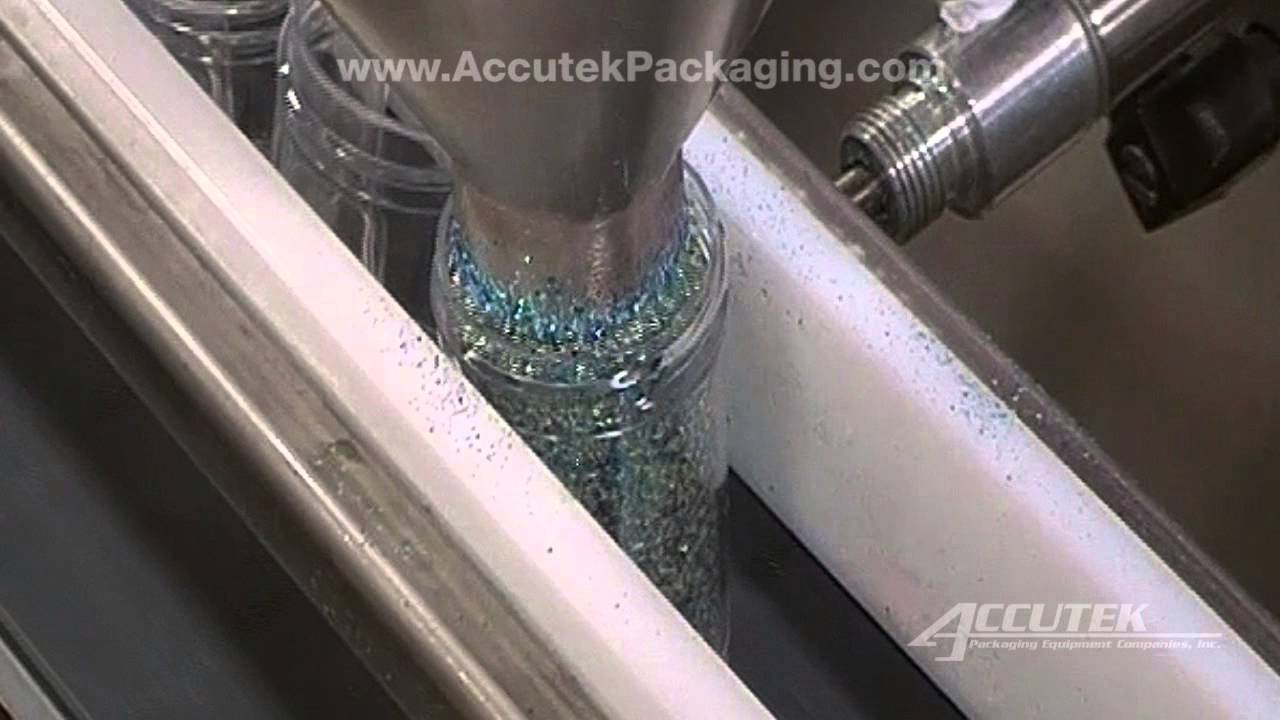 Automatic Auger Filler for dry Products - Accutek Packaging