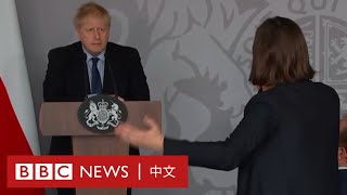 [問卦] 英國首相約翰遜受到烏克蘭女記者質問