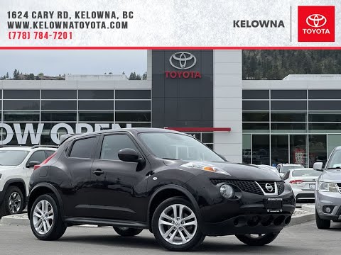 Black 2014 Nissan JUKE SV Review Kelowna BC - Kelowna Toyota