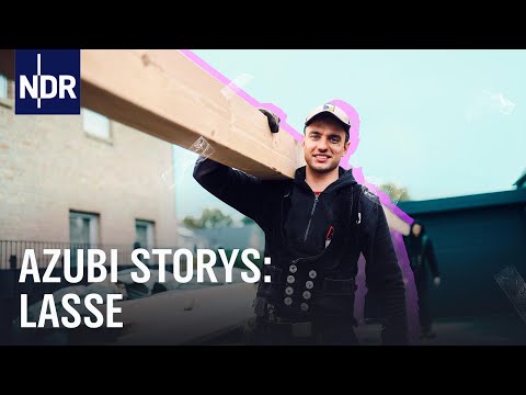 Video Thumbnail: Zimmerer-Azubi Lasse muss Sprüche einstecken | Azubi Storys | NDR Doku