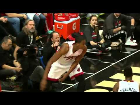 Hassan Whiteside All 12 Blocks Vs The Chicago Bulls