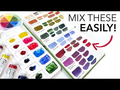 SAVE YOUR MONEY! Mix Your Own Colours With A Limited Palette!