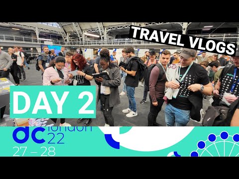 DroidCon London 2022 in 4k - Day 2 - All the Android figures!