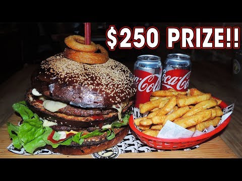 250 $ „Don“-BURGER-Challenge – REKORDVERSUCH!!