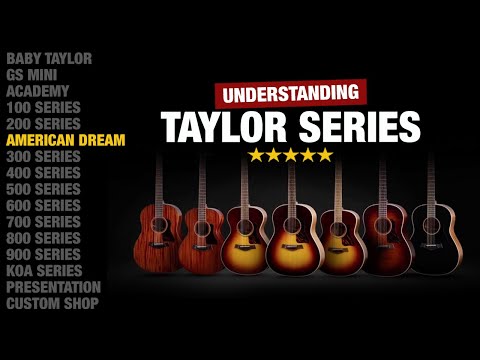 Understanding Taylor Guitars by Series