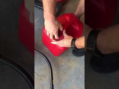 How to use new Midwest gas cans