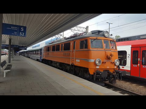 EP08-001 z IC 5602 Heweliusz do Wrocławia.