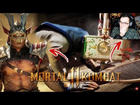 Mortal Kombat 11 - Official Shao Kahn Gameplay Reveal Trailer LIVE REACTION!