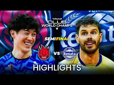 Perugia vs Renata | Semi Final Highlights | Club World Championships 2025