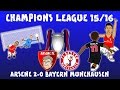 Arsenal 2-0 Bayern Munich (Champions League 2015/16 parody highlights and goals Ozil Giroud Costa)