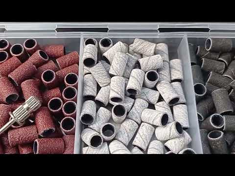 REFIL DE LIXA MANDRIL KIT MIX 80/120/180 COM 210 UN