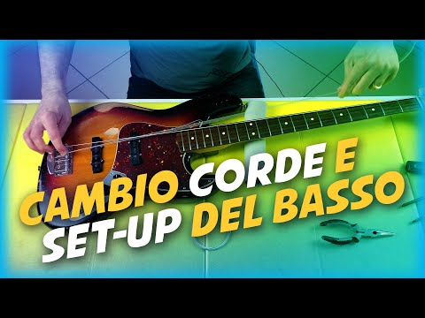 How To - Changing Strings and Setting Up Your Bass - Cleaning the Fretboard and Fingerboard, Adju...