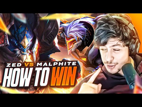 LL STYLISH | ZED VS MALPHITE! HOW TO WIN