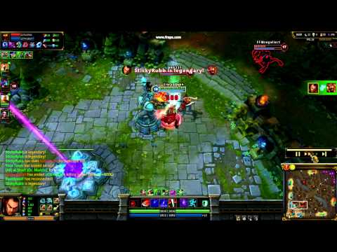 LoL - Darius 1 v 5 Pentakill *HD*