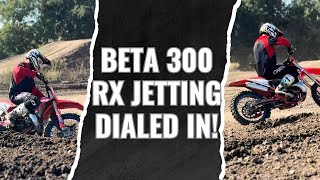 Dialing in the Beta 300RX-jetting that works!