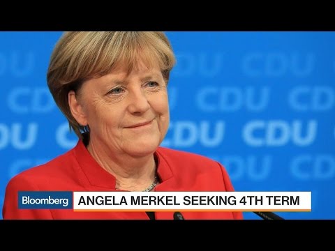 German Chancellor Angela Merkel Seeks Fourth Term
