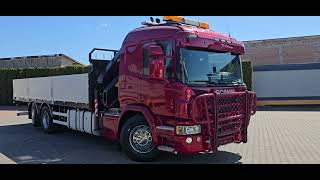 Бортовой грузовик Scania P410 6x2 euro6 + Palfinger PK 19001 | Изображение 4 - Autoline